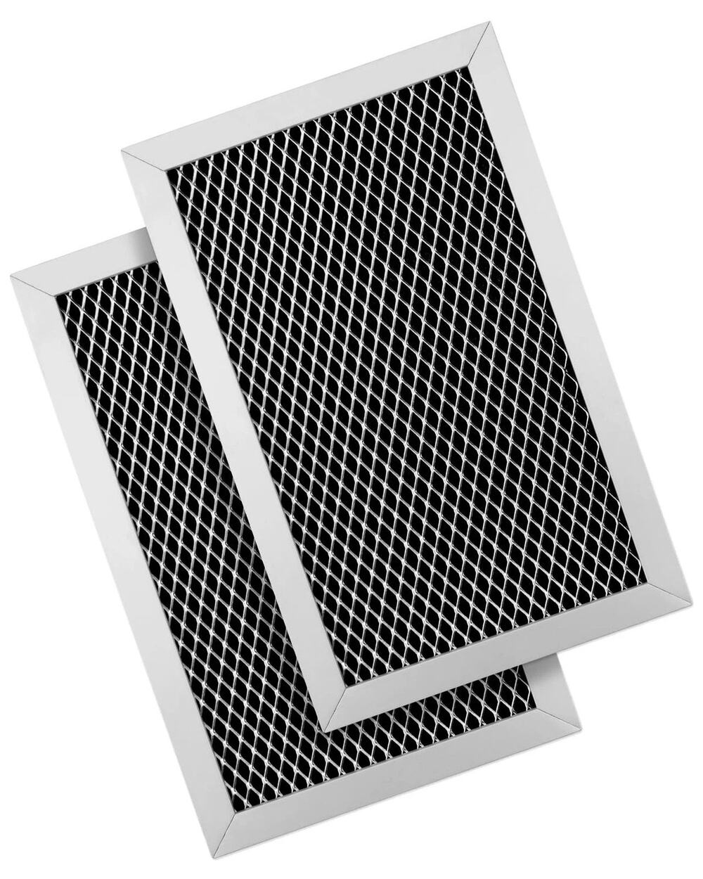 2Pcs Microwave Charcoal Filter Fit for GE JVM6175EK5ES JVM6175SK5SS
